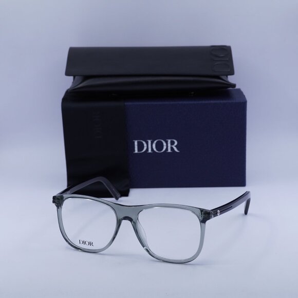 Dior DIORESSENTIALO S3I 4500 Square 55mm Eyeglasses - Transparent Grey - Picture 4 of 10